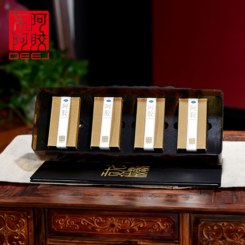【预售【东阿阿胶旗舰店】九朝贡胶阿胶块 阿胶250g 补血滋阴_双氙