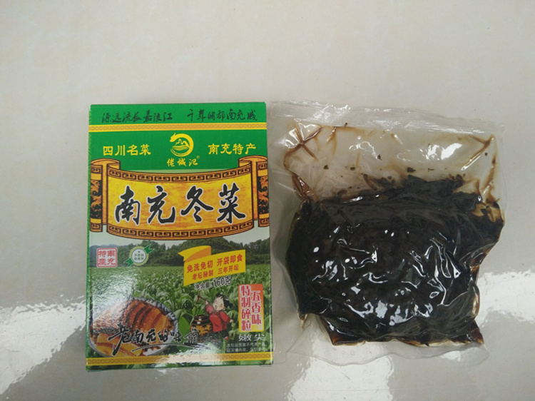 四川特产南充冬菜扣肉嫩尖精制调味料芽菜160g