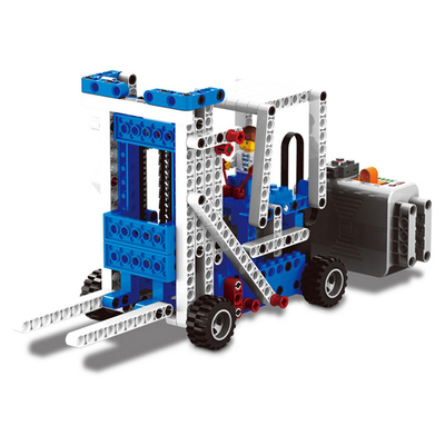 乐博士KJ009套装动力机械教具电动积木兼容乐