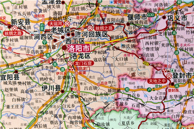 75米 新高速公路信息 机场等交通信息 丰富实用的旅游景点中国地图