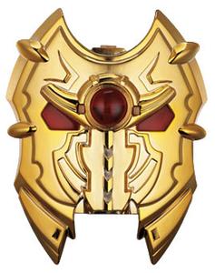 正版奥迪双钻铠甲勇士帝皇侠武器装备极光盾牌精装版玩具武器兵器