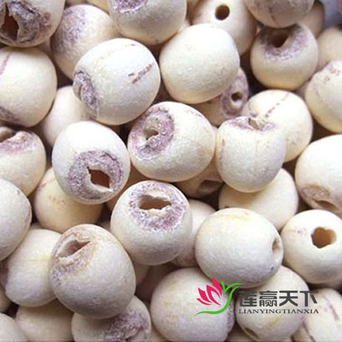 新莲赢天下洪湖莲子王特级野生无硫无芯磨皮白莲胜湘莲建莲子包邮