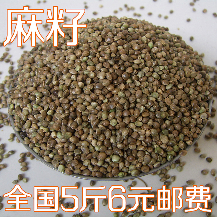 鹦鹉饲料鸟食虎皮牡丹小麻子鸟粮火麻仁松鼠食物仓鼠麻籽10斤包邮
