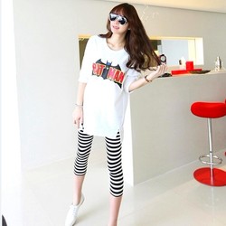 <em>孕妇</em>套装夏装2015<em>新款韩版孕妇</em>雪纺衬衫<em>孕妇</em>