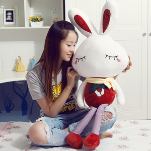 可爱小兔子毛绒玩具