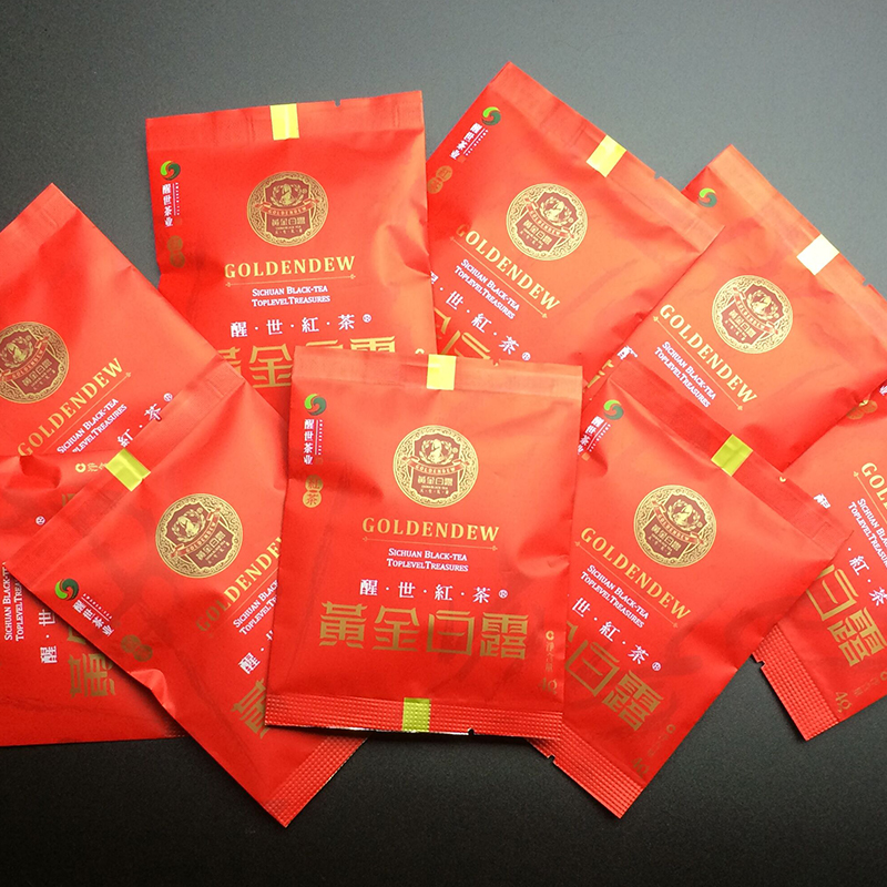 川红工夫 礼品茶叶 醒世红茶散装黄金白露茶叶袋装自饮装100克