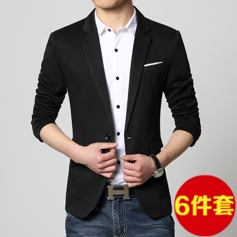 正品[小西装牛仔裤匡威鞋]男小西装搭配牛仔裤