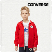 连帽开衫 卫衣 大小童 纯棉 童装 男童经典 Converse匡威
