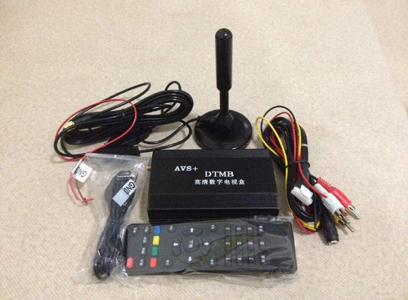 DRA音频1080高清 通用DTMB车载电视盒免费