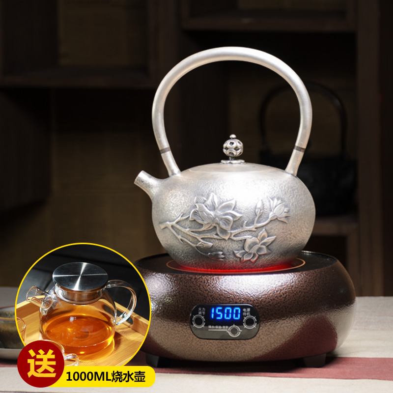 陶瓷故事蒸茶器煮茶器全自动玻璃茶具泡茶壶静音电陶炉煮水壶