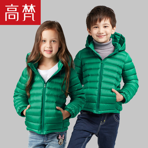 正品童装羽绒服 高梵童装 女童羽绒服2015新款