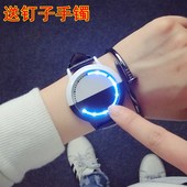 韩版手表智能创意个性发光led触屏约星空情侣表潮男女学生电子