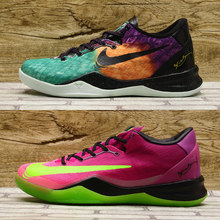 kobe8科10复活节鸳鸯龙鳞圣诞版 刺客火焰神男鞋 科比8代篮球鞋 正品