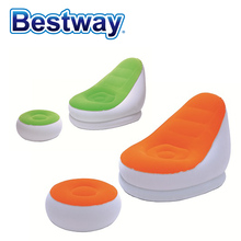 加厚躺椅 简易沙发座椅 单人创意懒人充气沙发 Bestway充气沙发
