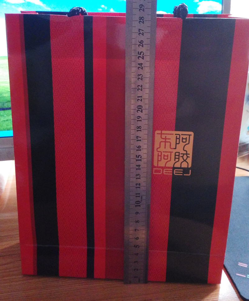 新款东阿阿胶手提袋 纸袋 礼盒包装袋 礼盒袋子 手提袋子