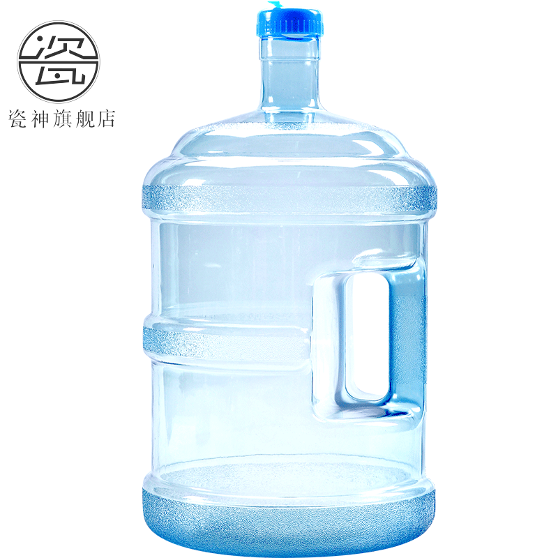 美阁 家用功夫茶具茶道配件桶装矿泉水纯净水桶手提式加厚pc水桶