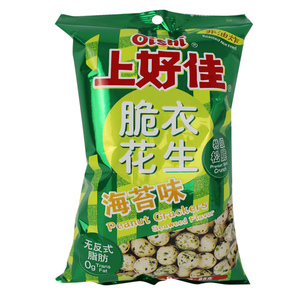上好佳85g脆衣花生海苔味特级松已售1件