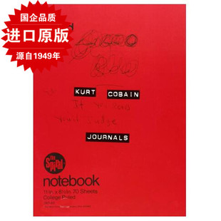 原版 英文原版 cobain: kurt journals 科特·柯本:日记