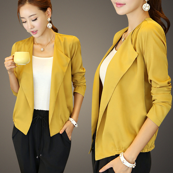 品女短<em>外套</em> 2015春新款 薄<em>披肩小外套女夏短</em> 休