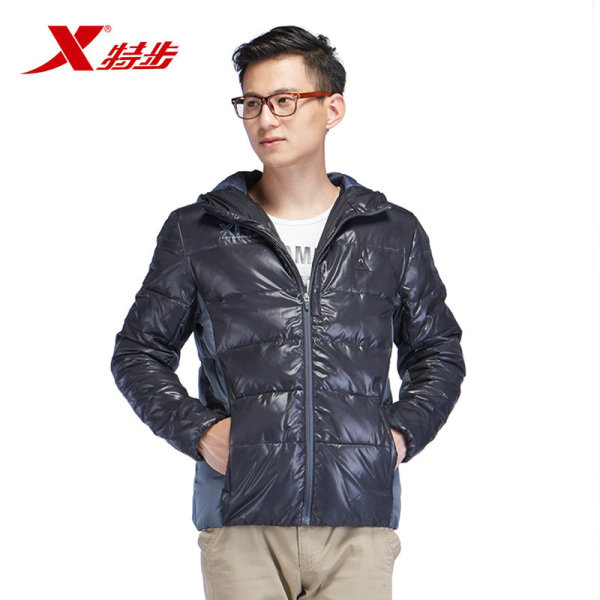 正品运动羽绒服 <em>清仓</em> <em>外套</em>秋冬装 特价 特步羽绒