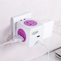 清风电源转换器插头插座美标 旅行美国加拿大