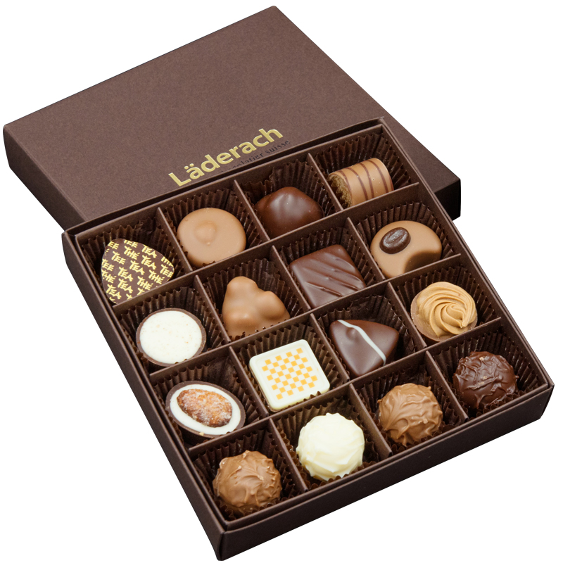 查看淘宝laderach瑞士进口手工巧克力16颗礼盒 七夕节礼物 顺丰