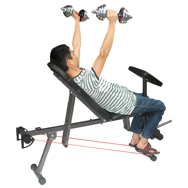 正品[哑铃凳仰卧腹肌板]哑铃凳锻炼腹肌方法评