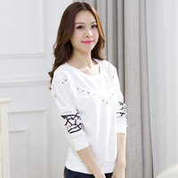 秋天中款丅T恤外穿t血秋衣秋冬外衣单穿体恤加