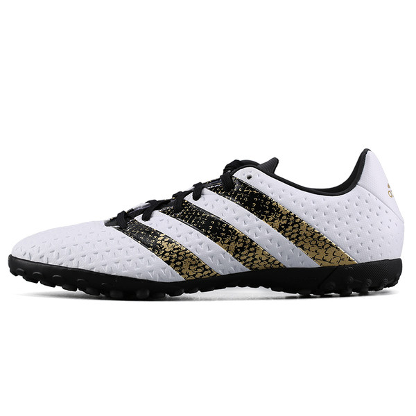 正品adidas ACE 16.4 白金恒星配色 人造草地TF碎钉足球鞋成人男