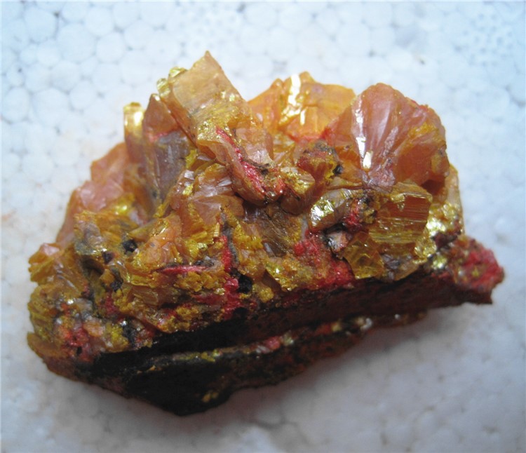 雌黄原石 三硫化二砷 雄黄 矿物晶体标本 Orpiment 5209