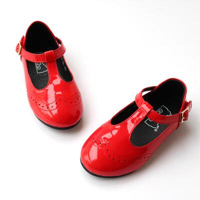 2016秋季新款儿童鞋时尚女童皮鞋蝴蝶结闪钻