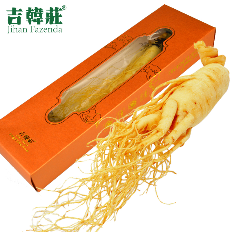 吉韩庄3送1新鲜人参保鲜人参东北特产大泡酒白参 长白山泡酒药材