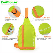 wellhouse旅行户外斜挎包防水休闲小挎包胸包单肩包手提包骑行包