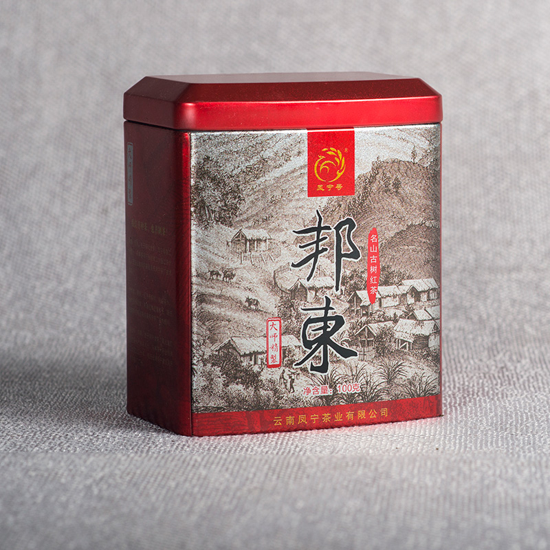 凤宁号 云南大叶种滇红茶 凤宁凤庆邦东红茶 铁罐装