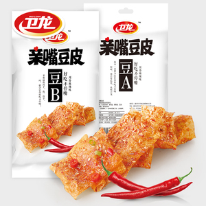 卫龙亲嘴豆皮65g*5