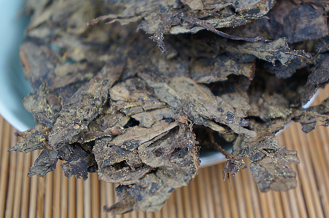 800克金花茯茶 云野 安化黑茶 九龙池 野生原叶纯料 2012年叶品源