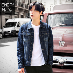 韩版青年牛仔外套