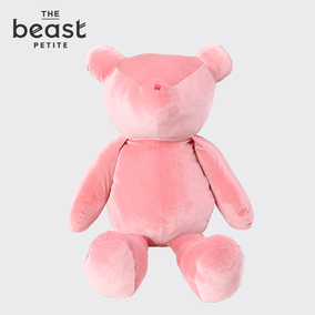 the beast/野兽派 巨型丝绒方耳朵熊 可爱柔软大号公仔礼物
