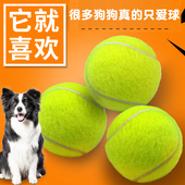 狗狗玩具球金毛泰迪弹力球耐咬磨牙网球宠物幼犬拉布拉多小狗玩具