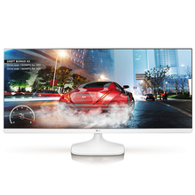 LG 34UM56-W 34寸IPS屏HDMI高清窄边框电脑显示器21:9