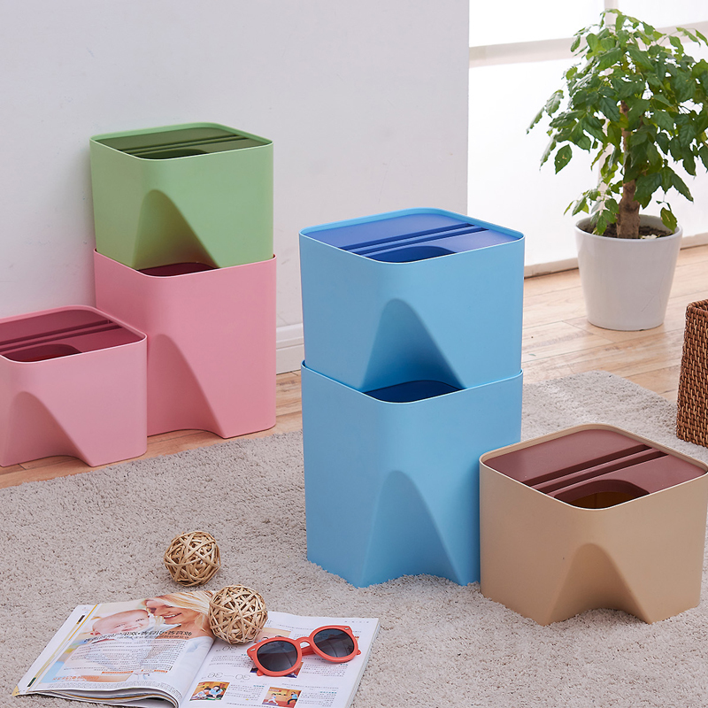 正品[垃圾桶 折]垃圾桶盖子怎样折评测 纸质垃圾