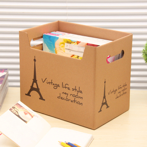 纸质DIY桌面收纳盒