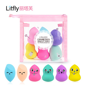 Litfly葫芦海绵粉扑6个装