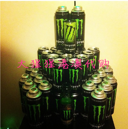 美国monster energy红牛怪兽鬼爪碳酸能量饮料.拧盖版710ml