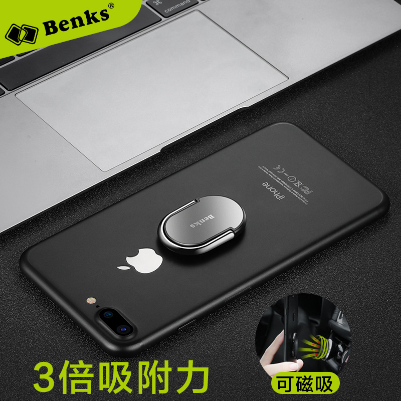 Benks 手机指环扣支架卡扣式创意苹果plus通用oppo手指环金属粘贴