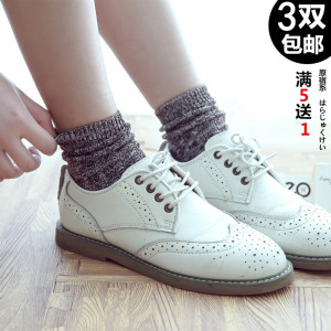 韩国原宿民族风堆堆袜