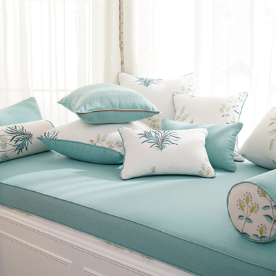 田园飘窗垫子窗台垫_淘宝田园飘窗垫子窗台垫