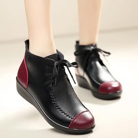 正品[中年女士皮靴]中年女士长筒皮靴评测 女士