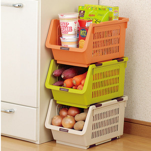 日本进口可叠加果蔬筐