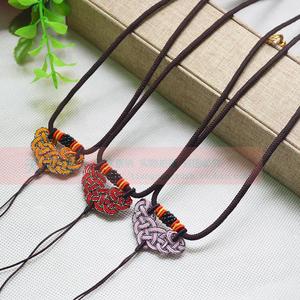 原创金钱结双钱结手工中国结高端项链车挂绳配